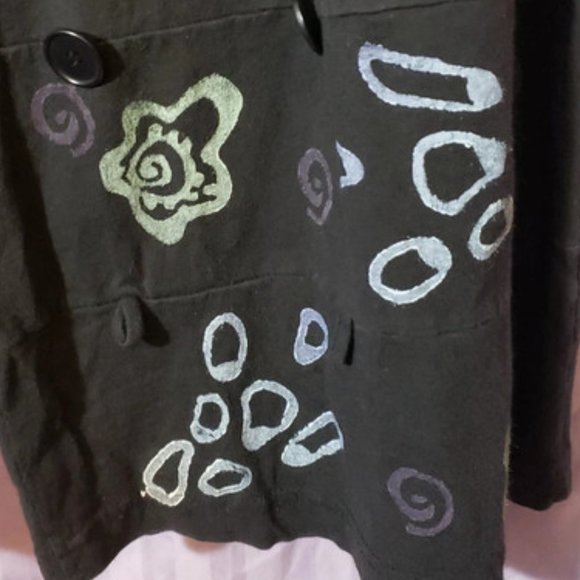 Blue Fish Palazzo Hippie comfy capri flowy pants - Picture 13 of 17